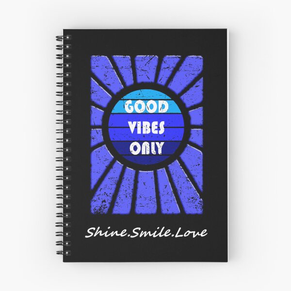 Item preview, Good Vibes Only Positive Vibrations Deep Blue Ocean Vibes designed and sold by ShineSmileLove.