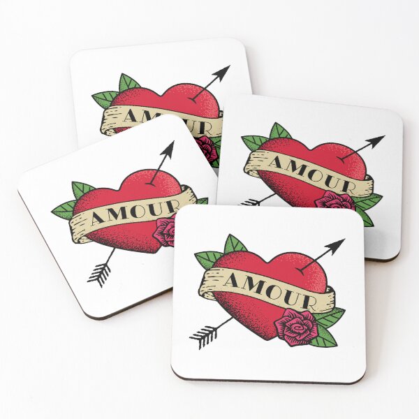 Item preview, Heart Amour Tattoo designed and sold by PaulSDesign.