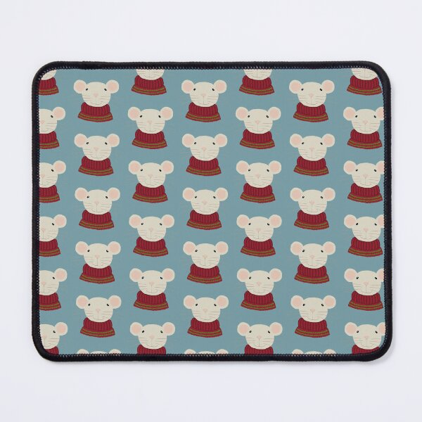 Item preview, Cute mouse in cosy jumper designed and sold by Beverley Young.