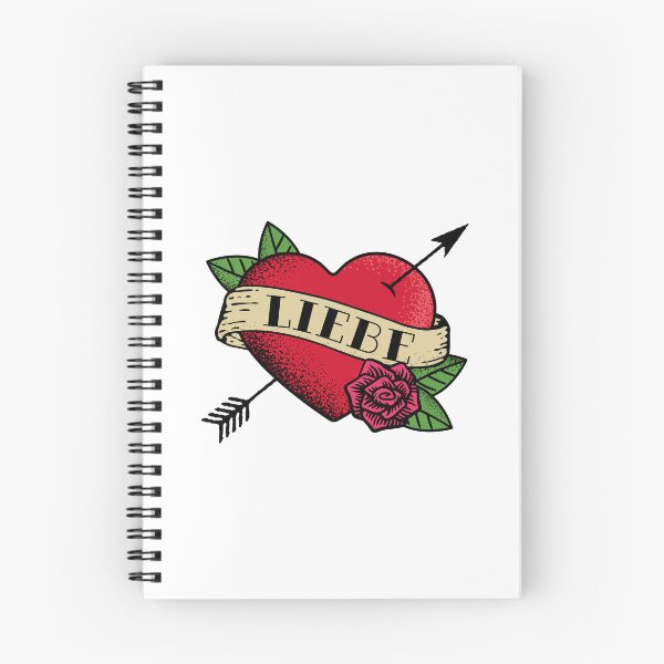 Item preview, Heart Liebe Tattoo designed and sold by PaulSDesign.