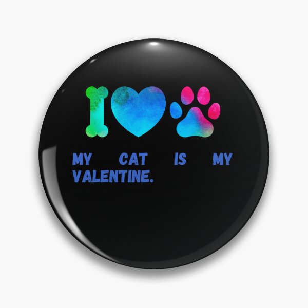 Item preview, My cat is my valentine designed and sold by Creativedsigna.