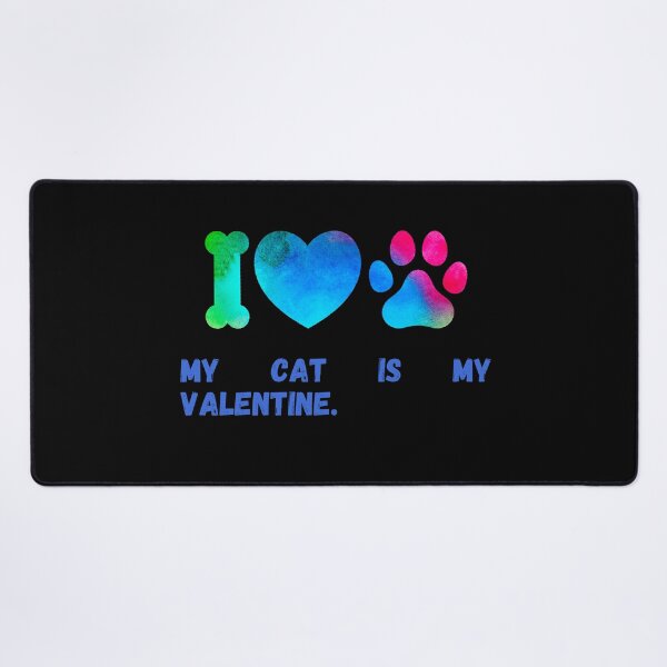 Item preview, My cat is my valentine designed and sold by Creativedsigna.