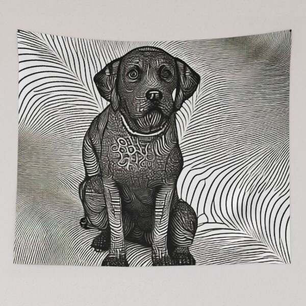 Item preview, The Sad Dog designed and sold by George Hutton Hunter.