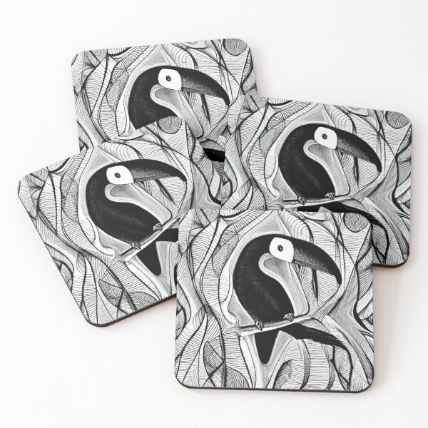 Item preview, Toucan in the tree designed and sold by George Hutton Hunter.