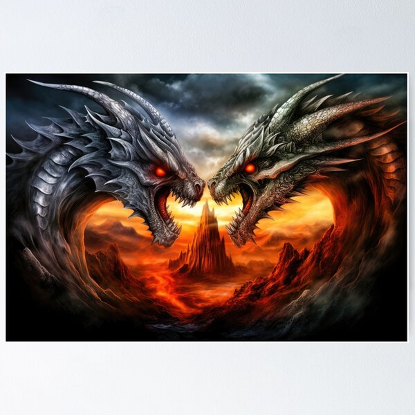 Item preview, Two Magic Dragons 01 designed and sold by mhfoto.