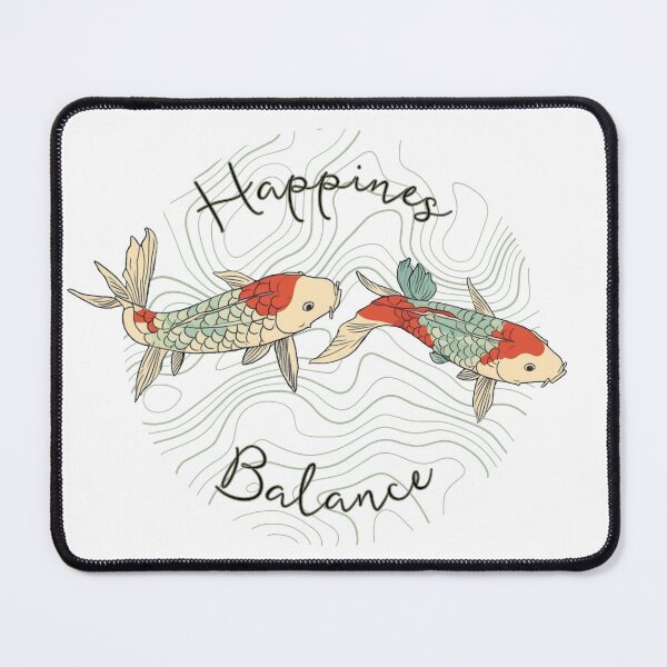 Item preview, Happines and balance, koi fish japense style designed and sold by Kate Made ART.