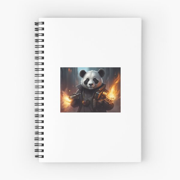 Item preview, A cyberpunk Panda designed and sold by bluegoldArtzone.
