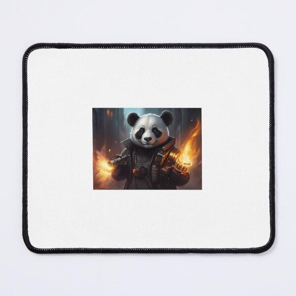 Item preview, A cyberpunk Panda designed and sold by bluegoldArtzone.