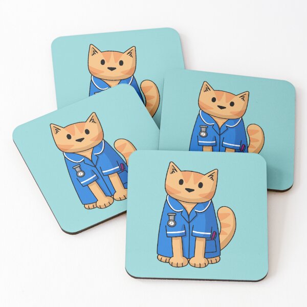 Item preview, Nurse Cat designed and sold by doodlecats.