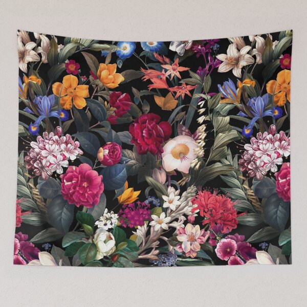 Item preview, Floral Spice II - Night designed and sold by Burcu Korkmazyurek.