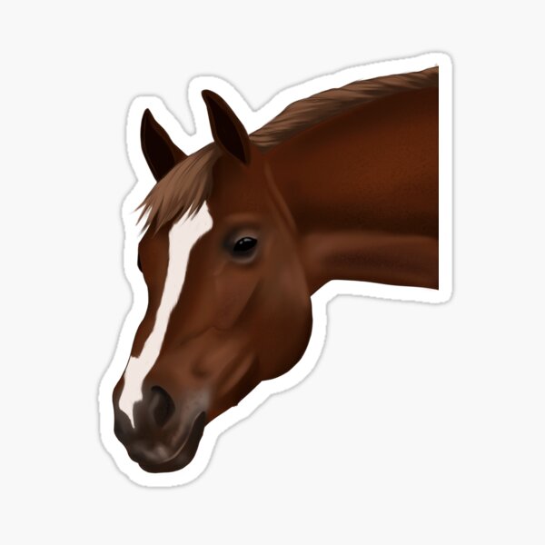 Item preview, Cheval alezan designed and sold by Enchantedbox.