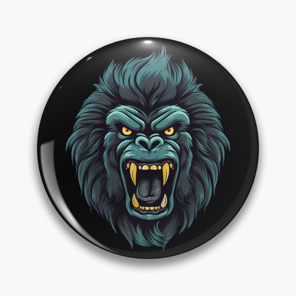 Item preview, Gorilla logo sticker designed and sold by ganznice.