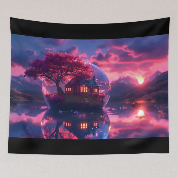 Item preview, Solitude's Embrace designed and sold by AI-Only Creations.