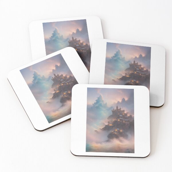 Item preview, Rainbow Oasis Dreamscape: A Shimmering Journey designed and sold by PanoramaPrints.