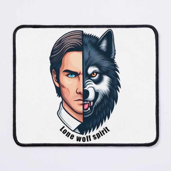 Item preview, Howl With Your Inner Wolf designed and sold by STICKERSPRITZ.