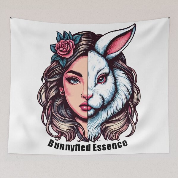 Item preview, Hoppy and Fluffy designed and sold by STICKERSPRITZ.