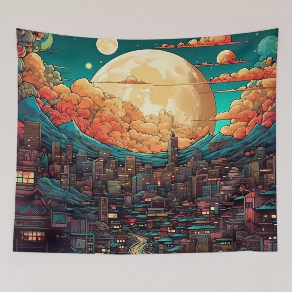Item preview, Extraterrestrial Metropolis designed and sold by GiveMeMood.