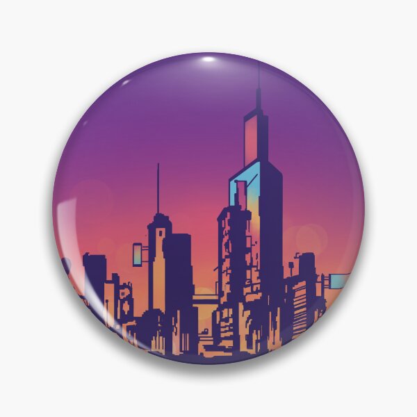 Item preview, Neon Abstract Cityline designed and sold by Alexy44.