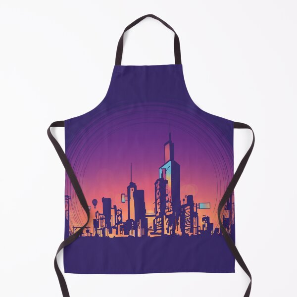 Item preview, Neon Abstract Cityline designed and sold by Alexy44.