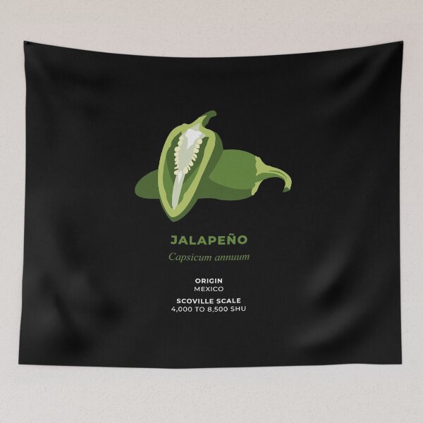 Item preview, Jalapeño (Dark) designed and sold by Sarah King.
