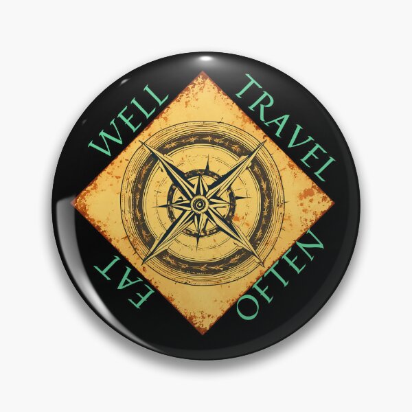Item preview, Eat Well & Travel Often designed and sold by DESIGNbyDIEGO.
