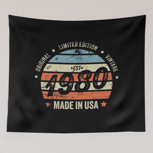 Item preview, Established 1980, Made in USA designed and sold by damomonkey.