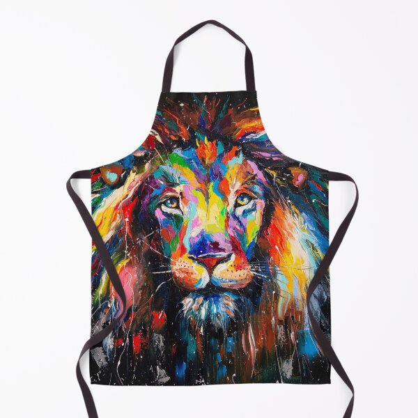 Item preview, Colorful Lion Majesty designed and sold by VladArt House.