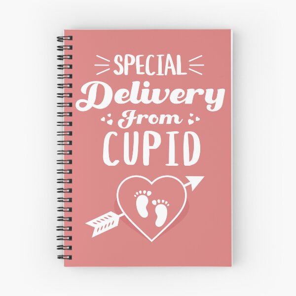 Item preview, Special Delivery from CUPID: Valentine's Themed Pregnancy Announcement designed and sold by NexaArts.