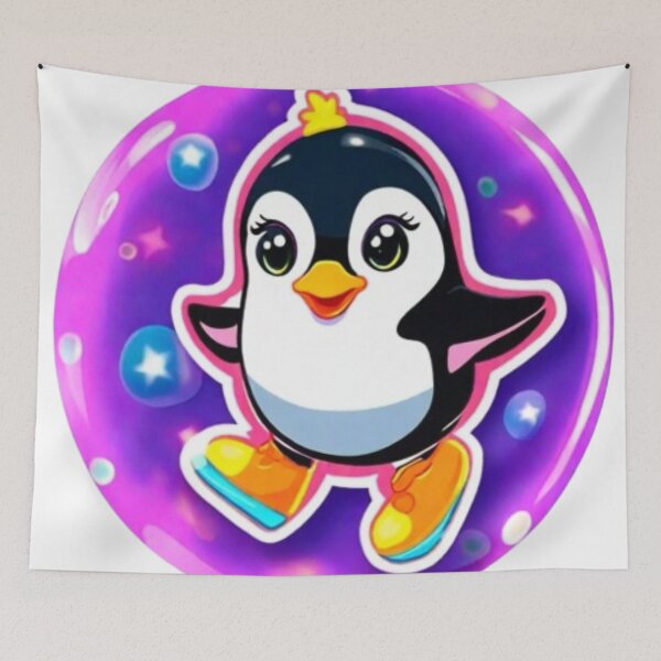 Item preview, cute penguin designed and sold by catcraftss.