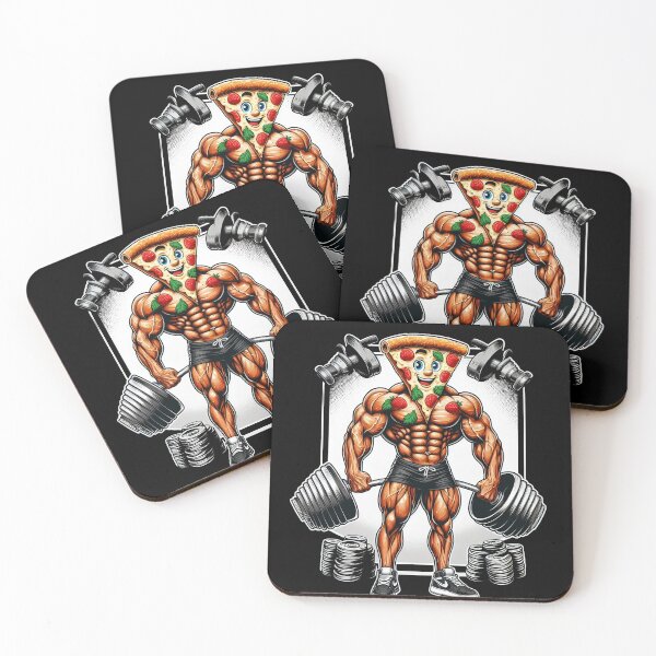 Item preview, Bodybuilding Pizza Man Design For Men Pizza Lover Italian Food Gym Lover Gift  designed and sold by SlocifieShop.