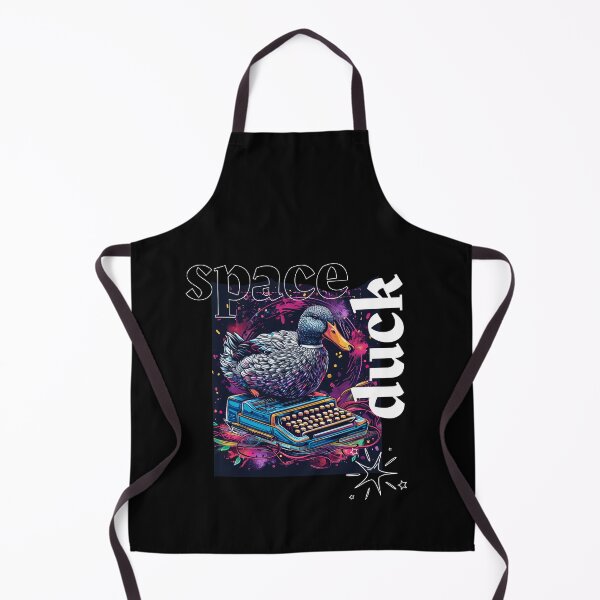 Item preview, Space Duck Typist Cyberpunk T-Shirt – Surreal Pixel Art Vector Design designed and sold by zax454.