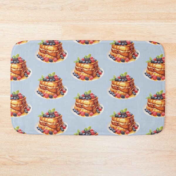 Item preview, French Toast With Butter, Syrup And Berries designed and sold by Alicia Chee.