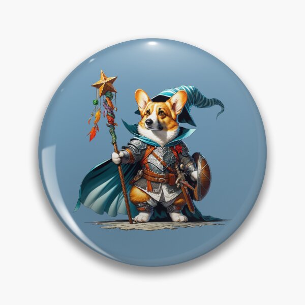 Item preview, War mage corgi designed and sold by Titel0.