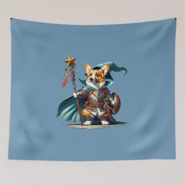 Item preview, War mage corgi designed and sold by Titel0.
