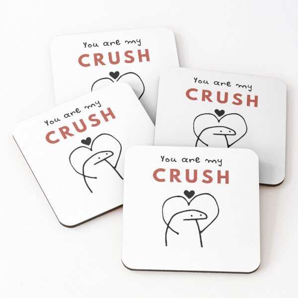 Item preview, You Are My Crush Love Classic  designed and sold by YeniDesignArt.