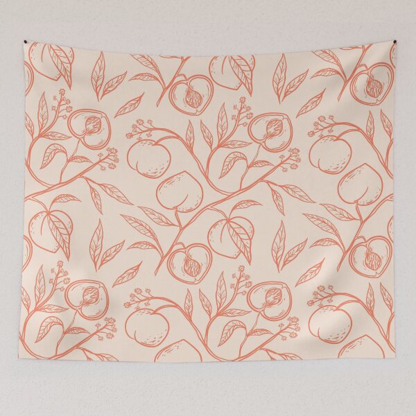 Item preview, peach fields forever designed and sold by AgusPiscitelli.