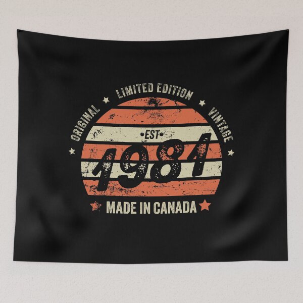Item preview, Established 1981, Made in Canada designed and sold by damomonkey.