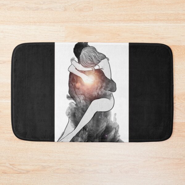Item preview, Woman Stealing Heart and Hugging Man - Dark Smoke Art designed and sold by Vicky021.
