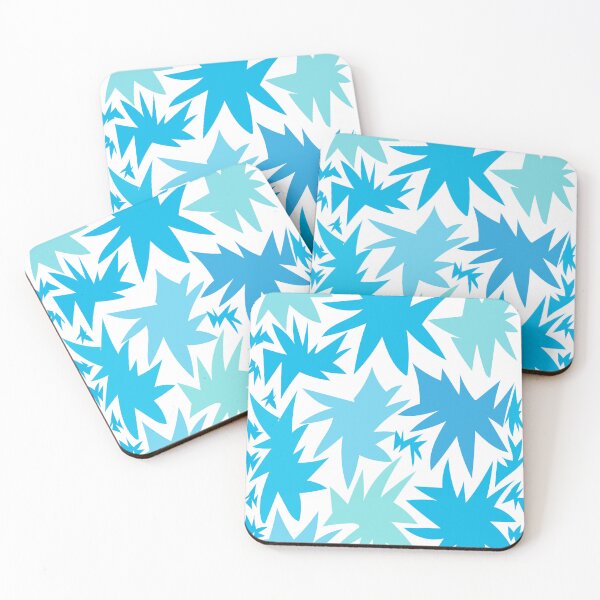 Item preview, Light BLUE IRREGULAR LEAFLETS PATTERN  designed and sold by Lovesicker.