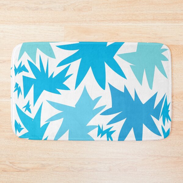 Item preview, Light BLUE IRREGULAR LEAFLETS PATTERN  designed and sold by Lovesicker.