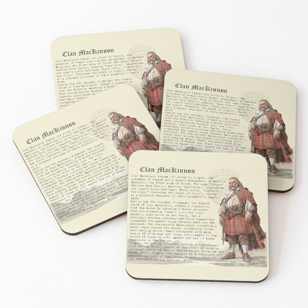 Item preview, MacKinnon Scottish Clan History  designed and sold by BagTown Clans.