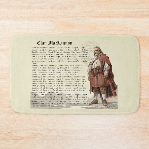 Item preview, MacKinnon Scottish Clan History  designed and sold by BagTown Clans.