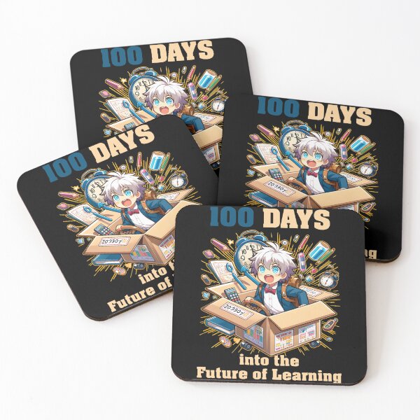 Item preview, 100 Days into the future of learning designed and sold by YokujinDesign.