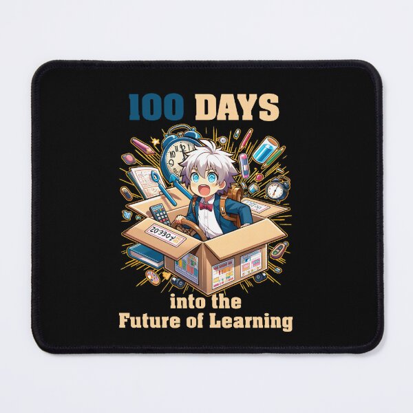 Item preview, 100 Days into the future of learning designed and sold by YokujinDesign.