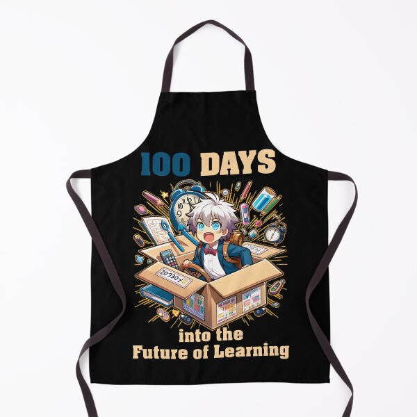Item preview, 100 Days into the future of learning designed and sold by YokujinDesign.