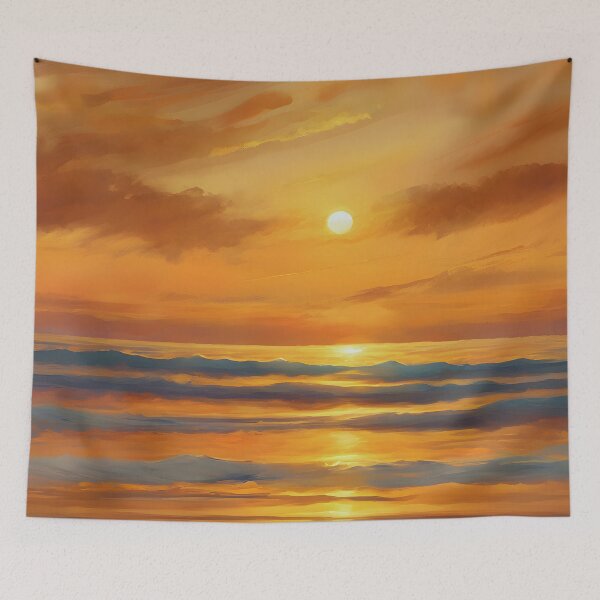 Item preview, Radiant Sunset Art designed and sold by colorvisionart.