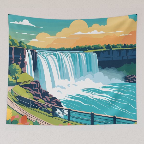 Item preview, Niagara Falls Landscape designed and sold by WildlifeInc.