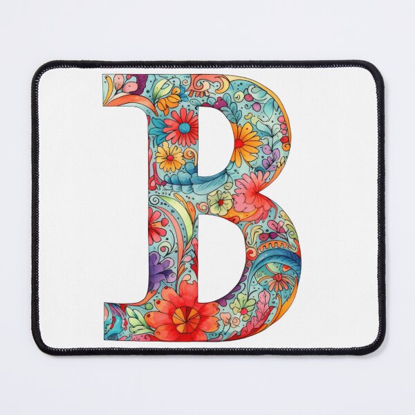 Item preview, Monogram B Floral designed and sold by Sheree Davis.