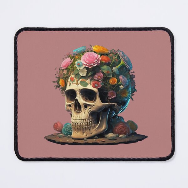 Item preview, "Cute Flowers growing out of The skull" designed and sold by Obinne.