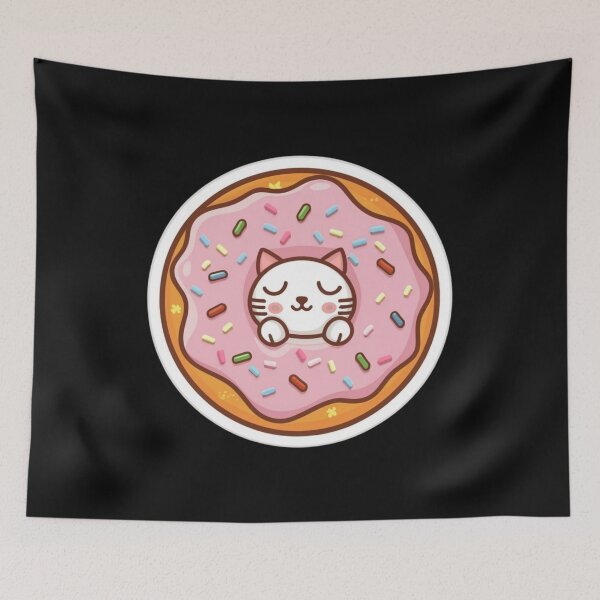 Item preview, Donut Touch My Cat ! Do not Touch Series designed and sold by Psycho-Crazy.